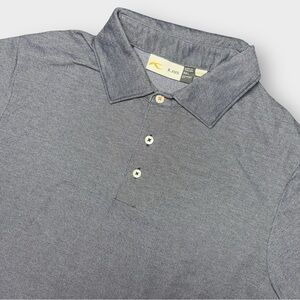 KJUS‎ Men’s 52L Sunder Polo Blue Short Sleeve Golf Shirt UPF 50+ Performance